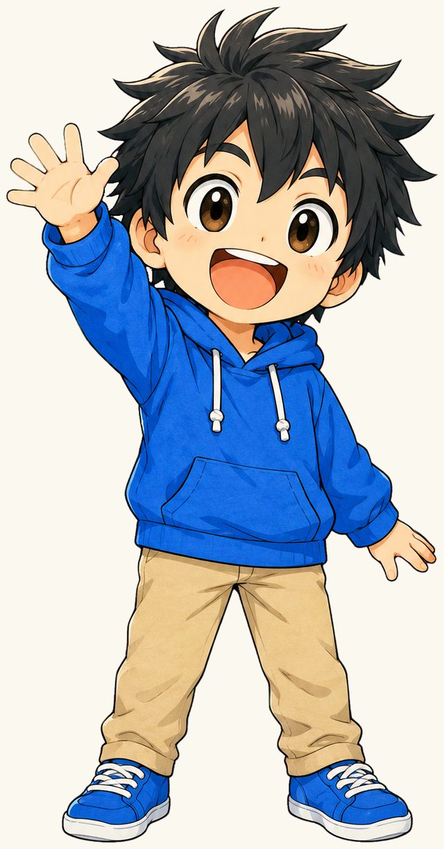 みずのさんキャラシートの制作記録の一場面