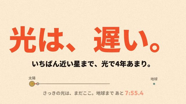 光は、遅い。の一場面